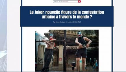 Διαδηλώσεις σε πολλές χώρες με τη μάσκα του Τζόκερ