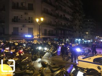 Θεσσαλονίκη: Προσαγωγές ατόμων στη Ναυαρίνου (ΦΩΤΟ)