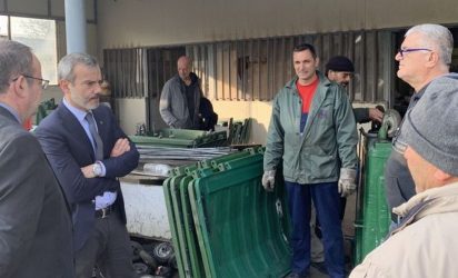 Αυτοψία στα Κοιμητήρια στην Πυλαία από τον Κ. Ζέρβα (ΦΩΤΟ)