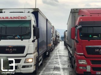 Απαγόρευση κυκλοφορίας φορτηγών αύριο στον ΠΑΘΕ