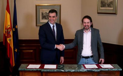 Συγκυβέρνηση Σοσιαλιστών με τους Podemos στην Ισπανία
