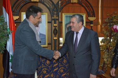 Πανεπιστήμια στη Συρία επισκέφτηκε ο Γρηγόρης Ζαρωτιάδης