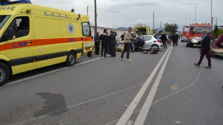 Θεσσαλονίκη: Τροχαίο δυστύχημα με μετανάστες στην Εγνατία οδό