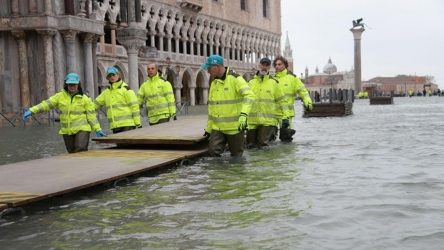 Βενετία: Εκλεισε η πλατεία του Αγίου Μάρκου
