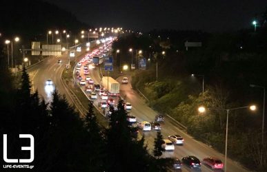Θεσσαλονίκη: Τροχαίο ατύχημα στον περιφερειακό