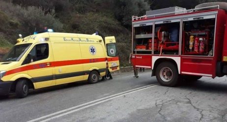 Τροχαίο στη Χαλκιδική: Ανδρας ανασύρθηκε χωρίς τις αισθήσεις του μετά από εκτροπή οχήματος