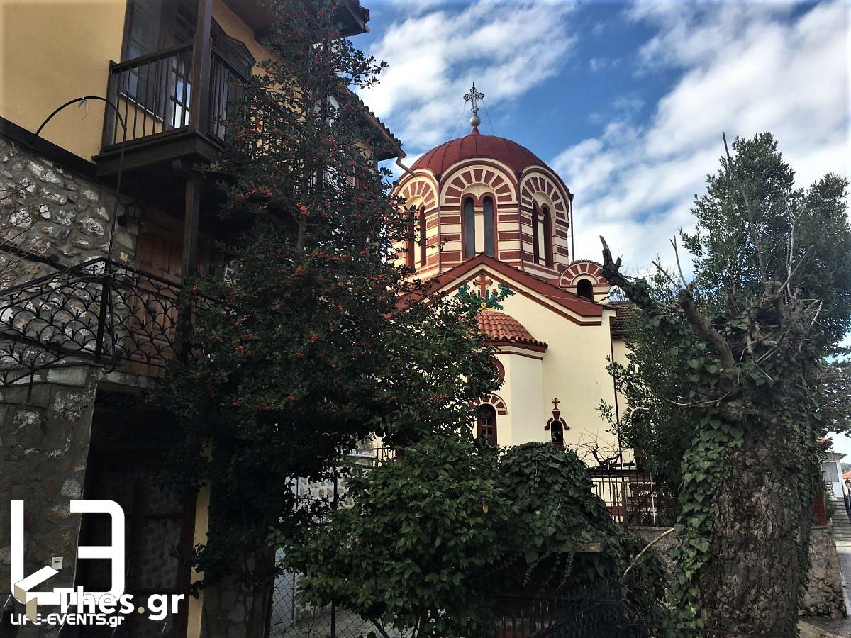 Αρναία Χαλκιδική ορεινή Χαλκιδική χωριό απόδραση προορισμός Ελλάδα χειμώνας 
