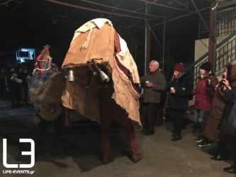 Πως βρέθηκε μια καμήλα στο Αιγίνιο Πιερίας – Αναβίωσε το έθιμο (ΦΩΤΟ)