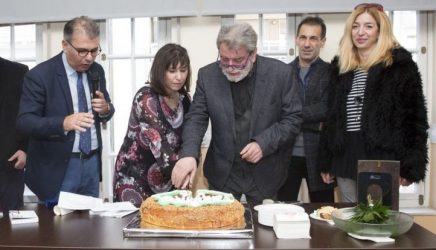 Την πρωτοχρονιάτικη πίτα της έκοψε η ΕΣΗΕΜ-Θ