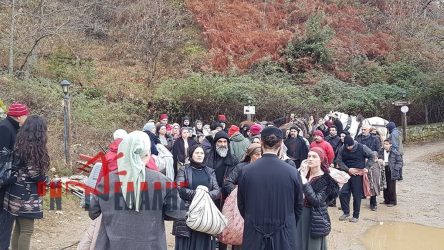 Στην Πιερία «Το Κόκκινο Ποτάμι» – Τα γυρίσματα στον Παλαιό Παντελεήμονα (ΦΩΤΟ)