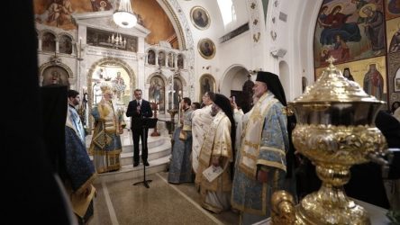 Στον εορτασμό Αγιασμού των Υδάτων στο Τάρπον Σπρινκς ο Κ. Μητσοτάκης