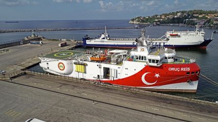 Τουρκικά ΜΜΕ: «Ετοιμάζεται για νότια του Καστελόριζου το Ορούτς Ρέις»