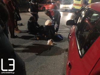 ΤΩΡΑ: Ταξί συγκρούστηκε με μηχανή στις 40 Εκκλησίες –  2 άτομα τραυματίστηκαν (ΦΩΤΟ)