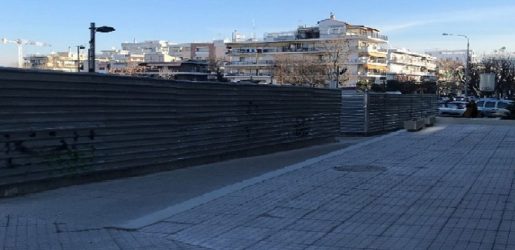 Προσβάσιμος για τους πεζούς ο χώρος γύρω από τα έργα του μετρό στην Αιγαίου
