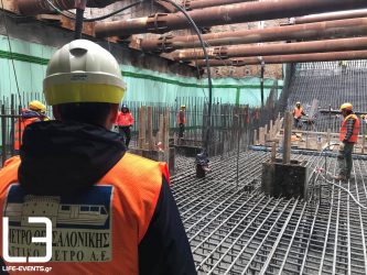 Το σοβαρό τραυματισμό εργαζομένου στο Μετρό Θεσσαλονίκης καταγγέλλει το Συνδικάτο Οικοδόμων