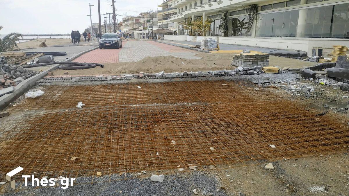 nea kallikrateia erga xalkidiki halkidiki χαλκιδικη Καλλικράτεια έργα αναπλαση πεζοδρομια