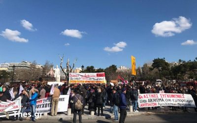 “Δεν πάει άλλο”: Διαμαρτυρία για έναν καλύτερο ΟΑΣΘ (ΦΩΤΟ)