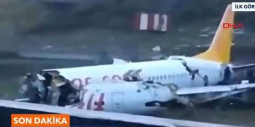 Βίντεο-Ντοκουμέντο: Το αεροσκάφος που κόπηκε σε κομμάτια στην Τουρκία