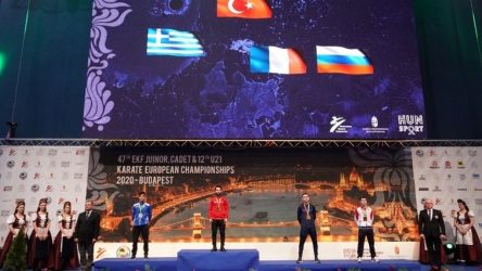 Τρια μετάλλια η «γαλανόλευκη» στο ευρωπαϊκό νέων στο καράτε