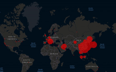 Παγκόσμιος χάρτης δείχνει Live την εξάπλωση του κορονοϊού