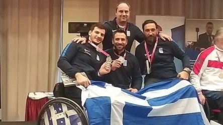Αργυρό μετάλλιο στην σπάθη στο παγκόσμιο κύπελλο