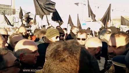 Μεγάλη ένταση κατά την άφιξη του Κωστή Χατζηδάκη στην Κοζάνη (ΒΙΝΤΕΟ)