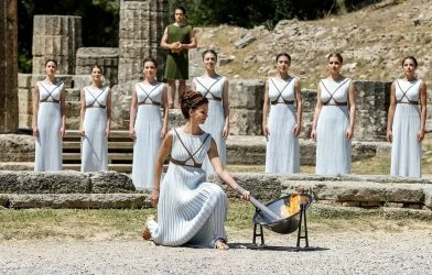 Χωρίς παιδιά η αφή της Ολυμπιακής Φλόγας λόγω κορονοϊού
