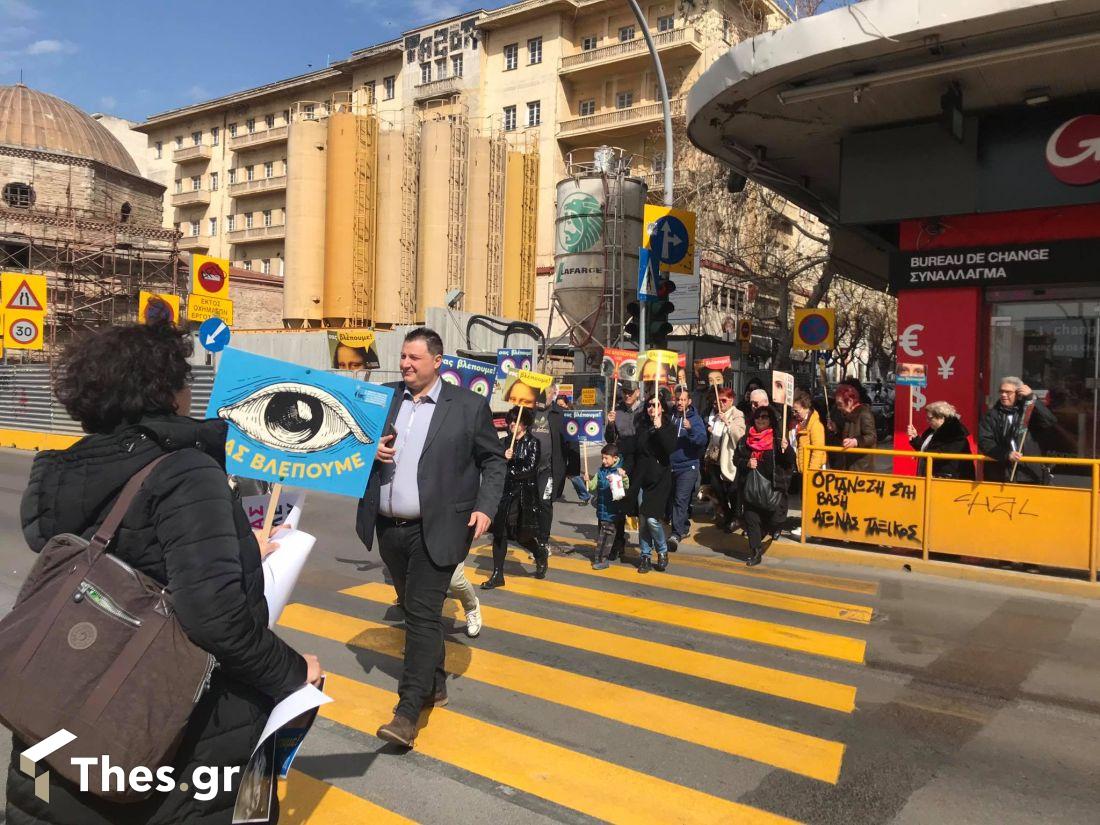 αρχαία μετρό Θεσσαλονίκη διαμαρτυρία