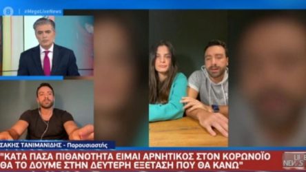 Τανιμανίδης: “Θα κάνω και δεύτερη εξέταση για τον κορονοϊό” (ΒΙΝΤΕΟ)