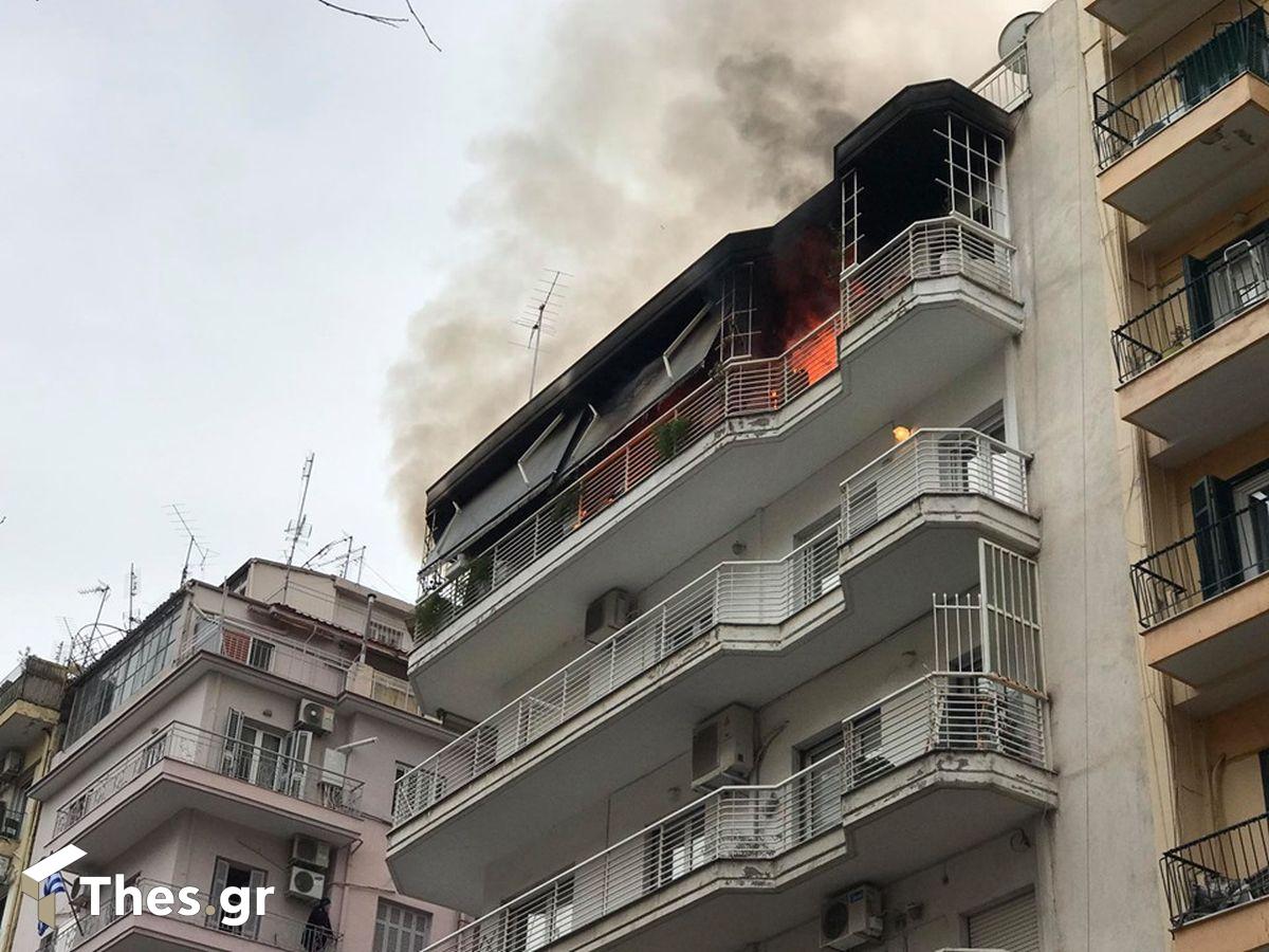 φωτιά Θεσσαλονίκη Σβώλου