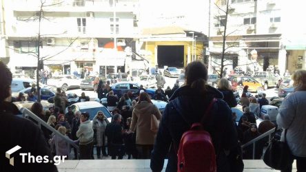 Θεσσαλονίκη: Συνωστισμός σήμερα στα Δικαστήρια (ΒΙΝΤΕΟ)