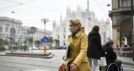 Ιταλία: 2.500 κρούσματα κορονοϊού σε μια μέρα