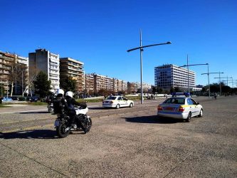 Θεσσαλονίκη: Περιπολίες σε ανοικτούς χώρους από τη δημοτική αστυνομία