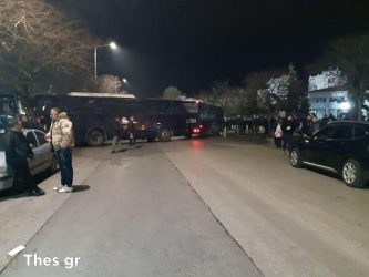 Σε αστυνομικό κλοιό η Τούμπα για το ντέρμπι ΠΑΟΚ-Ολυμπιακός (ΦΩΤΟ)
