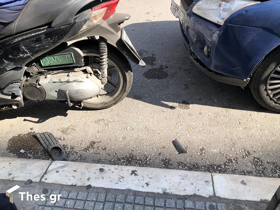 μηχανάκι Σέρρες τροχαίο
