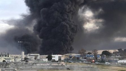 έκρηξη χημικό εργοστάσιο Βαρκελώνη