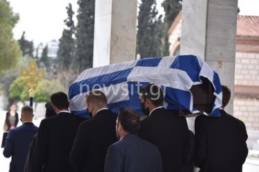Μανώλης Γλέζος κηδεία