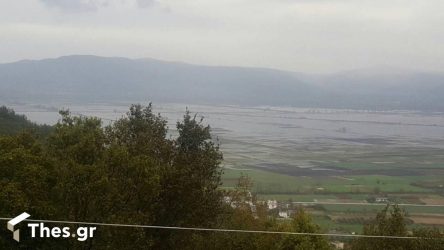 Καβάλα: Ο κάμπος των Φιλίππων μετατράπηκε πάλι σε λίμνη (ΦΩΤΟ)