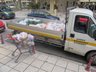 Δήμος Κορδελιού – Ευόσμου: Πόρτα – πόρτα διανομή τροφίμων