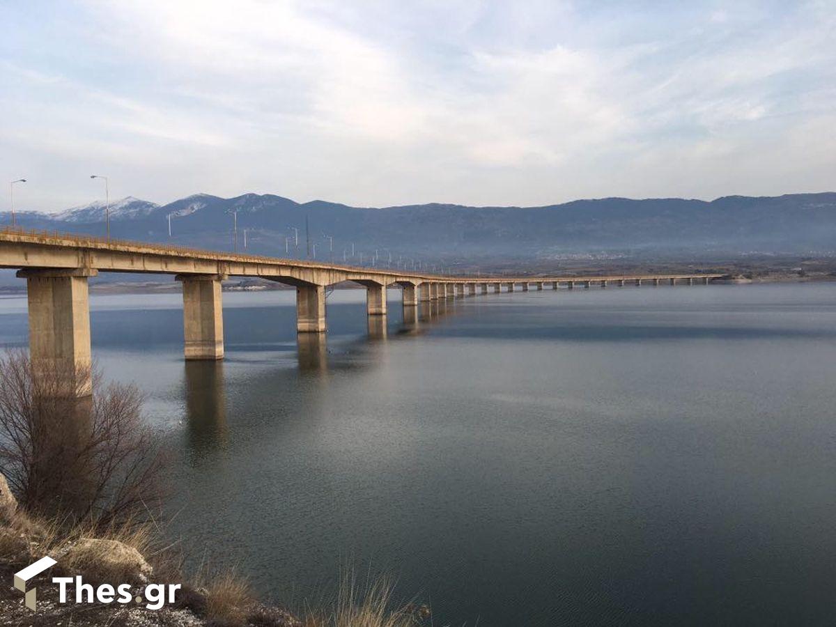 Γέφυρα Σερβίων λίμνη Πολυφύτου Νεράιδα Κοζάνη