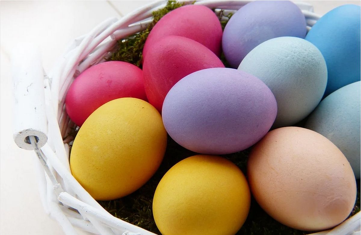 πασχαλινά αυγά φυσικό τρόπο