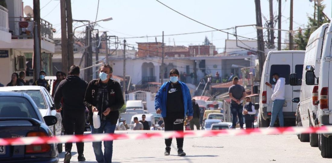 κορονοϊός Λάρισα Ρομά κορονοϊού Νέα Σμύρνη Λάρισα δημοσιογράφο