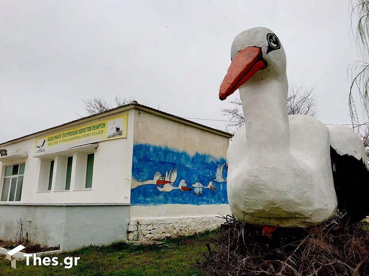 χωριό πελαργοί πελαργών Πόρο Φερών Εβρο Πόρος Φέρες Εβρος σπίτι