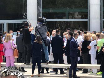 Στο ΑΧΕΠΑ Μητσοτάκης και Κικίλιας (ΒΙΝΤΕΟ & ΦΩΤΟ)
