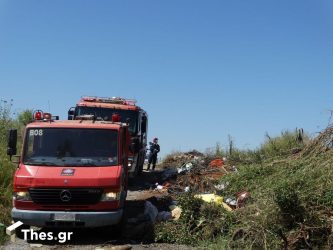 Θεσσαλονίκη: Τρένο προκάλεσε… φωτιά στο Πρόχωμα – Πυροσβέστες στο σημείο