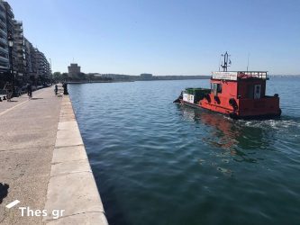 Θεσσαλονίκη: Θα συνεχιστεί ο καθαρισμός του Θερμαϊκού ως το τέλος του έτους
