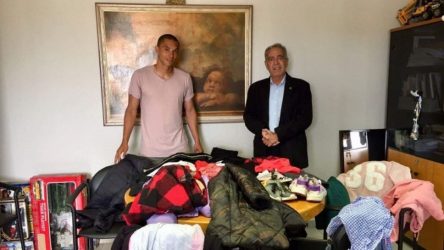 Προσφορά αγάπης από τον Ντιγκινί μέσω του δήμου Θεσσαλονίκης