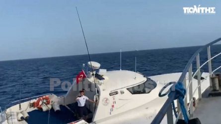 Βίντεο-ντοκουμέντο: Τούρκοι παρενόχλησαν ελληνικό αλιευτικό