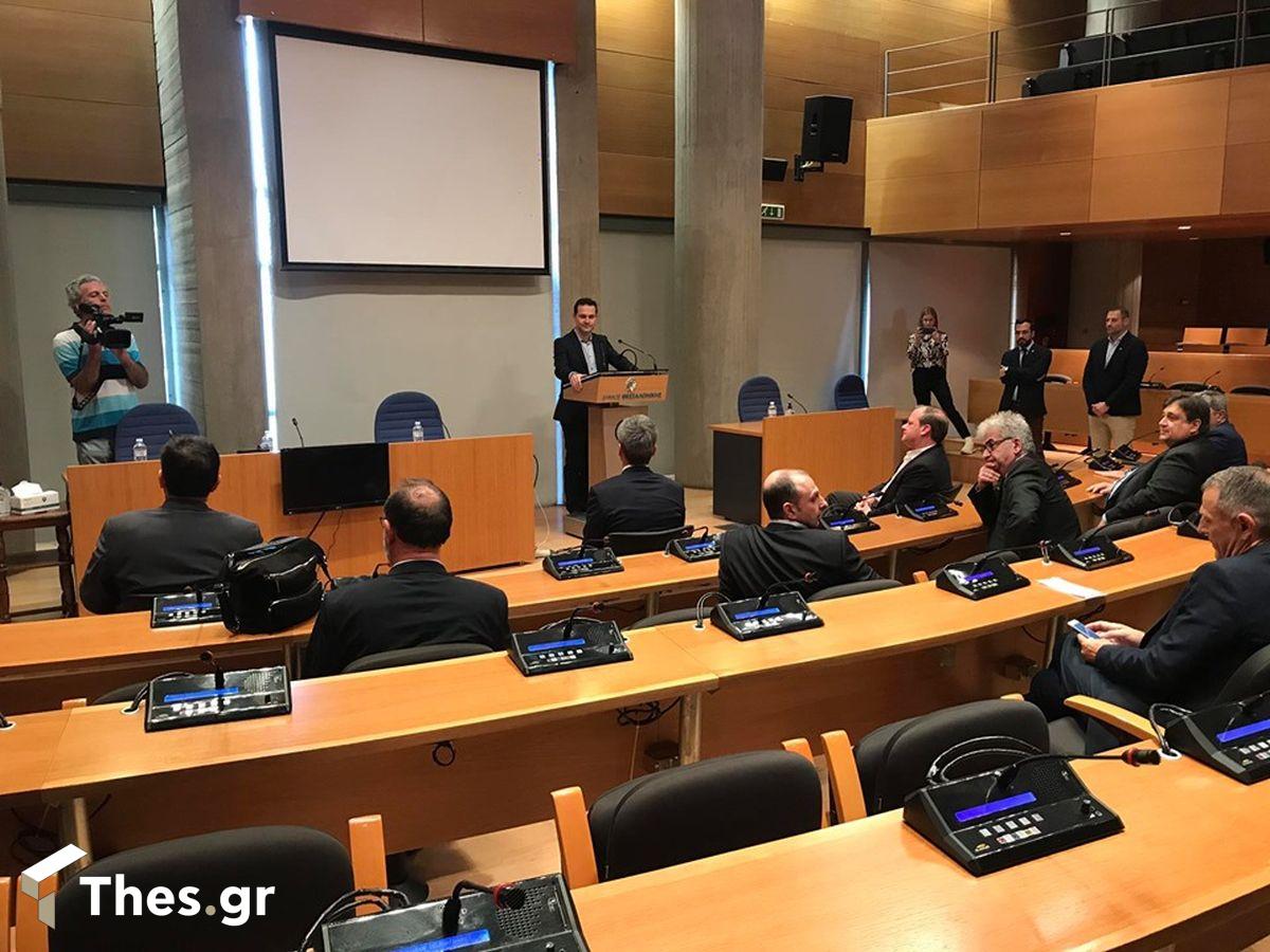Θεσσαλονίκη δημαρχείο Καραμανλής Ζέρβας
