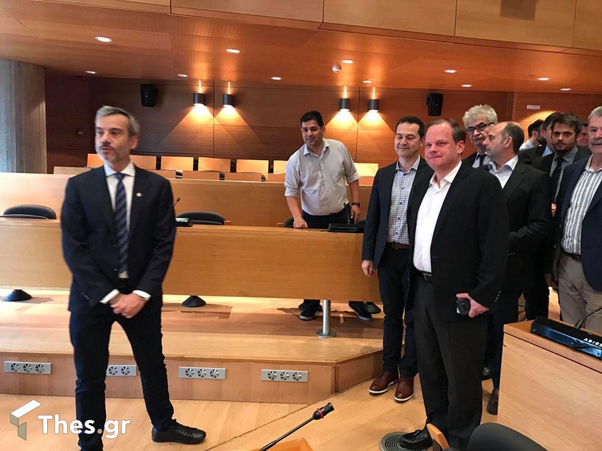 Θεσσαλονίκη δημαρχείο Καραμανλής Ζέρβας